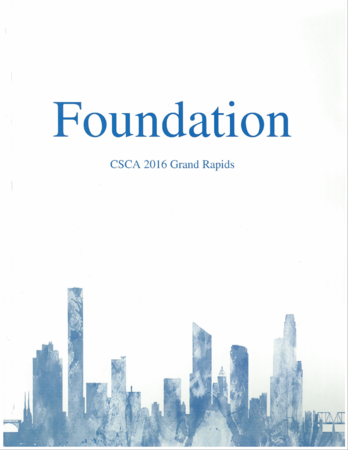 2016 Convention Program Cover